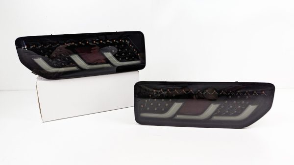 Smoke Full LED Sequential Indicator Tail Lights for 18-24 Suzuki Jimny taillights