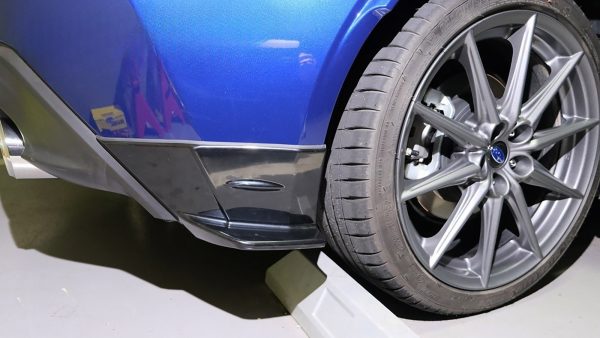STI Style Glossy Black Rear Lip for 2022-2023 Subaru BRZ Toyota GR86 ZD8 rear pod