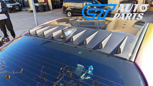 Matte Black MP Style Vortex Generator Roof Spoiler for 22-23 Toyota GR86 Subaru BRZ ZN8 ZD8