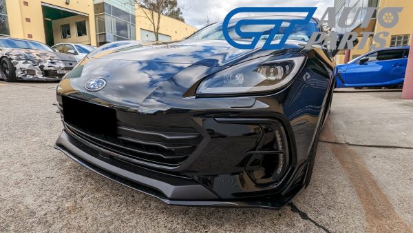 STI Style Glossy Black Front Bumper Lip for 2022-2023 Subaru BRZ ZD8