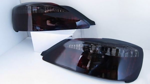 DMAX Smoke Red Taillights for 99-02 Nissan Silvia S15 200SX Spec R tail lights