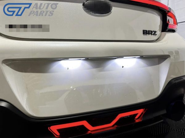 Full LED Licence Plate Lights for 2022+ Toyota GR86 Subaru BRZ