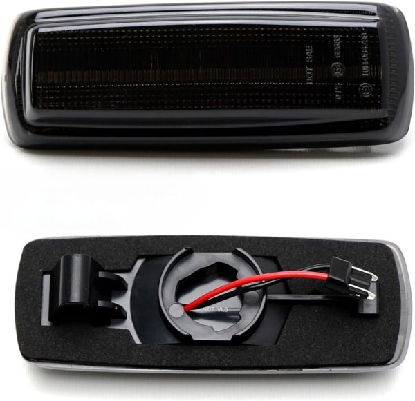 Smoke LED Side Marker Indicator Lights For 1989-1998 Nissan 180SX JDM Spec