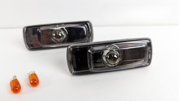 JDM Smoke Side Marker Indicator Lights for 91-98 Nissan 180SX RPS13 Silvia