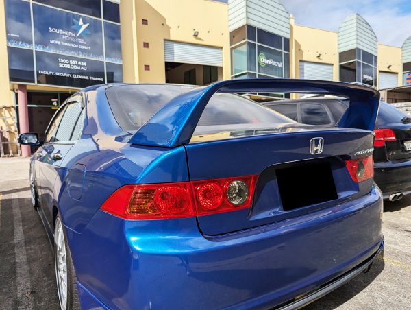 Type R Style Plastic Rear Boot Spoiler Wing For 03-07 Honda Accord Euro CL9