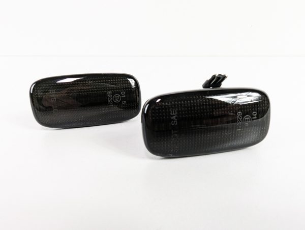 Smoke Dynamic LED Indicator blinker light for 99-02 Nissan Silvia S15 200SX Spec R