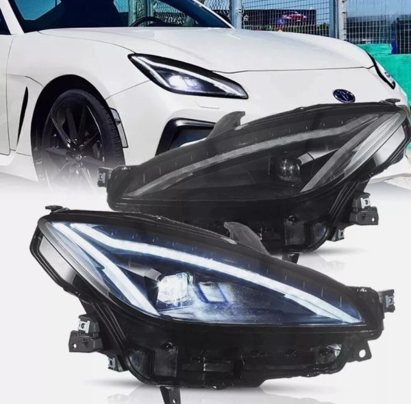 LED DRL Projector Headlights for 2022-23 Toyota GR86 /Subaru BRZ W/Startup