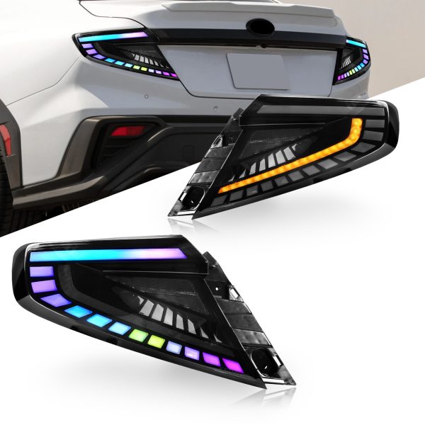 V4 RGB LED Dynamic Taillights for 22-25 Subaru WRX VB Tail Lights