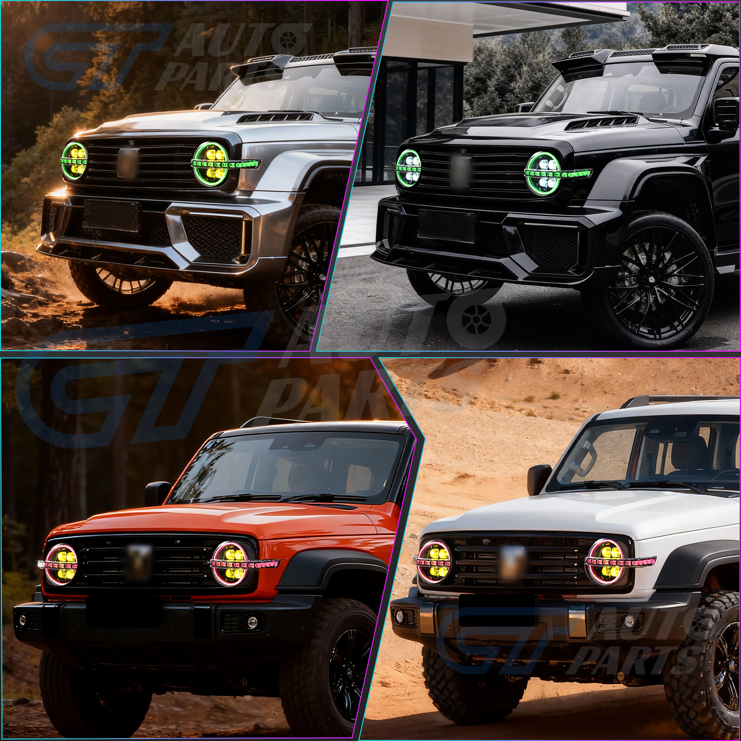 RGB DRL LED Headlights for GWM TANK 300 “STARLIGHT” High Performance Headlight
