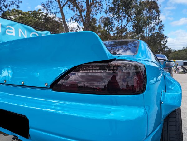 DMAX Smoke Red LED Taillights for 99-02 Nissan Silvia S15 200SX Spec R tail lights
