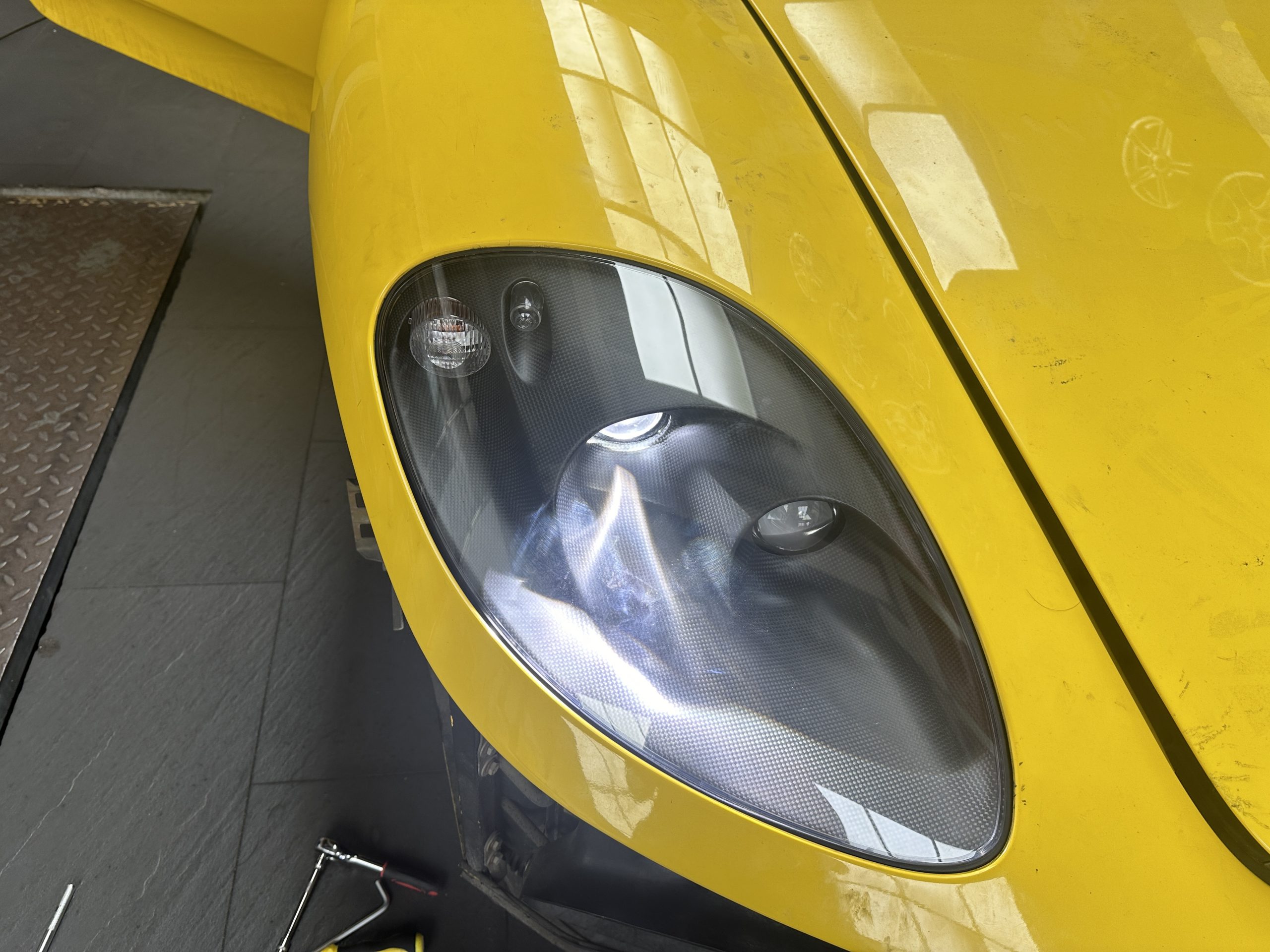 Full LED Projector Upgrade for FOR Ferrari 360 Modena Carbon Fiber Headlights