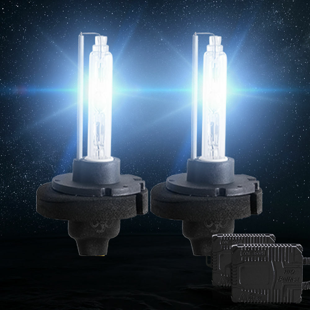 D2H HID Xenon Replacement Bulbs | 6000K Diamond White with Ballast Kit
